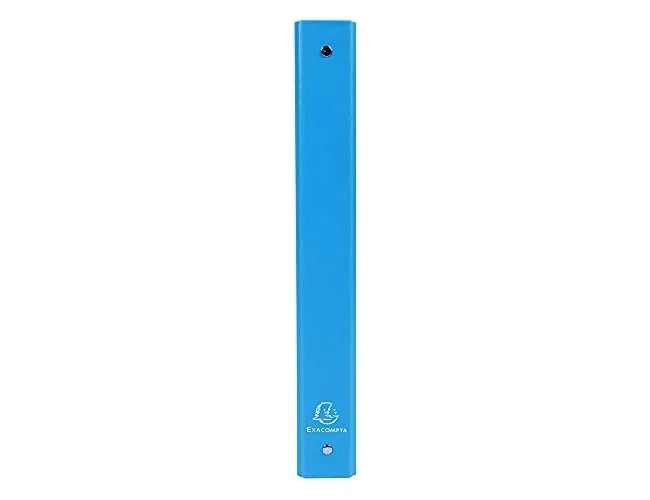 Exacompta Carpeta de 4 anillas redondas 30 mm DIN A4 azul claro Exacompta Carpeta de 4 anillas redondas 30 mm DIN A4 azul claro