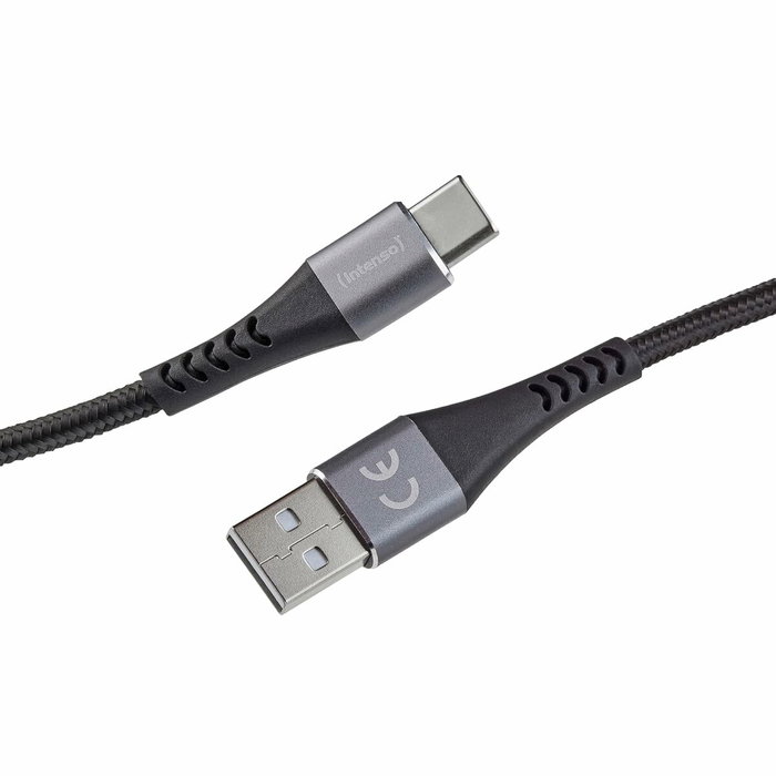 Intenso Cable USB-A a USB-C 7901100 de 1,5m Negro