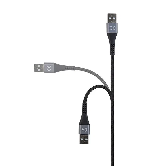 Intenso Cable USB-C A315C de Datos y Carga Rápida 60W, 1.5 m, Negro