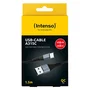 Intenso Cable USB-C A315C de Datos y Carga Rápida 60W, 1.5 m, Negro