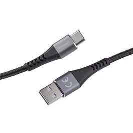 Intenso Cable USB-C A315C de Datos y Carga Rápida 60W, 1.5 m, Negro
