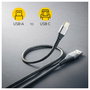 Intenso Cable USB-A a USB-C 7901100 de 1,5m Negro