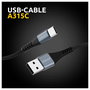Intenso Cable USB-A a USB-C 7901100 de 1,5m Negro