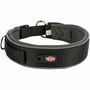 Collar para Perro Trixie Premium Negro Grafito M/L 40-48 cm