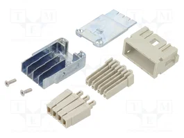 ILME Conector HDC MIXO GIGABIT Hembra de 8 Pines