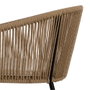 Silla Natural Pe-Acero Salón 55 X 54 X 79 cm (Set de 2)