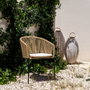 Silla Natural Pe-Acero Salón 55 X 54 X 79 cm (Set de 2)