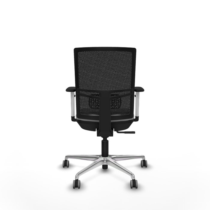 PIQUERAS Y CRESPO Silla de oficina Yunquera con mecanismo Sincro, Gris claro y Negro PIQUERAS Y CRESPO Silla de oficina Yunquera con mecanismo Sincro, Gris claro y Negro