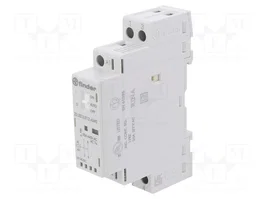 FINDER Contactor de Instalación Modular 2-polar 25A 12VAC/12VDC