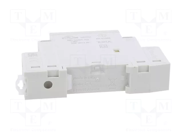 FINDER Contactor de Instalación Modular 2-polar 25A 12VAC/12VDC FINDER Contactor de Instalación Modular 2-polar 25A 12VAC/12VDC