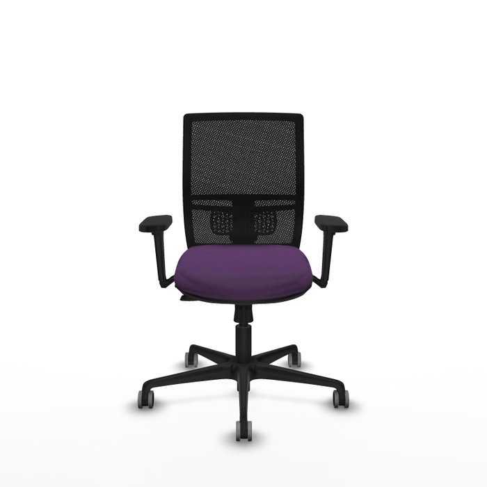 PIQUERAS Y CRESPO Silla de oficina Yunquera Morado/Negro con Mecanismo Sincro/Traslack PIQUERAS Y CRESPO Silla de oficina Yunquera Morado/Negro con Mecanismo Sincro/Traslack