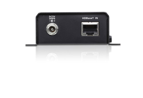 ATEN Receptor DisplayPort HDBaseT-Lite 4K @ 40m / 1080p @ 70m, VE901R-AT-G, Negro, con Certificación HDBaseT Clase B