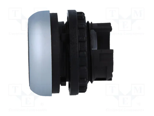 Eaton M22-D-S Botón de pulsación plano negro y cromo Eaton M22-D-S Botón de pulsación plano negro y cromo
