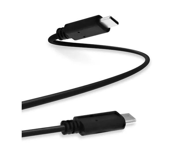 Tnb Cable USB-C a USB-C Plano 2m Negro Tnb Cable USB-C a USB-C Plano 2m Negro