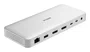 D-Link DUF-901/E USB4 Docking Station 9 en 1, 40 Gbps, 100W PD, 2x DisplayPort 1.4, 2.5G Ethernet, Blanco - Expansión para Portátil