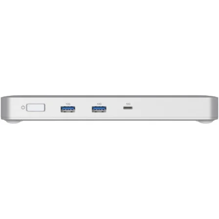 D-Link DUF-901/E USB4 Docking Station 9 en 1, 40 Gbps, 100W PD, 2x DisplayPort 1.4, 2.5G Ethernet, Blanco - Expansión para Portátil