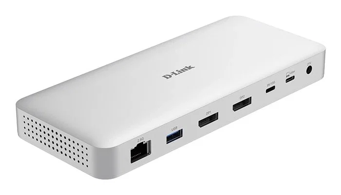 D-Link DUF-901/E Docking Station USB-C 4.0 9 en 1 Blanco