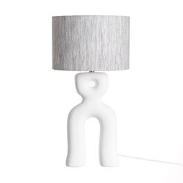 Lámpara Mesa Cerámica Iluminación 30 X 30 X 57 cm