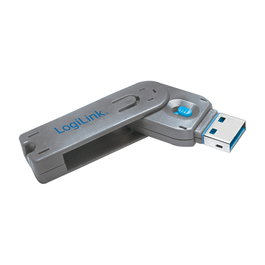 LogiLink Port Blocker USB-A con 1 llave y 1 cerradura