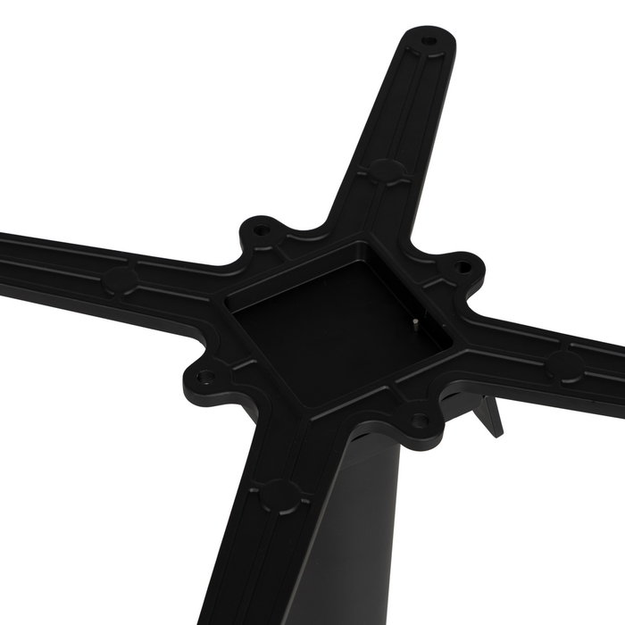 Patas para Mesa Plegable Negro Aluminio 62 X 62 X 72 cm