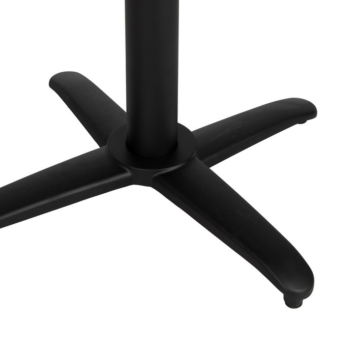 Patas para Mesa Plegable Negro Aluminio 62 X 62 X 72 cm