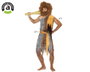 Disfraz Cavernícola Hombre Adulto Prehistórico Marrón XXL