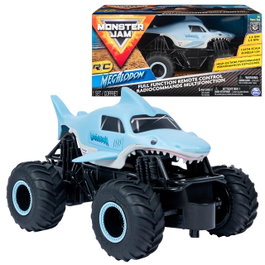 Spin Master Monster Jam Megalodon RC 1:24 Coche Radiocontrolado Color Azul