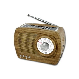 SAMI Radio Sami Vintage 3bandas corriente/solar/batería