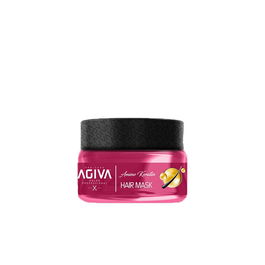 Agiva Mascarilla Amino Queratina para Cabello 350ml - Cuidado Intensivo, Reduce Caída, Aporta Suavidad y Aspecto Sedoso