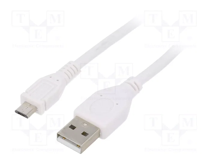 GEMBIRD Cable USB 2.0 A a Micro B 1m Blanco GEMBIRD Cable USB 2.0 A a Micro B 1m Blanco