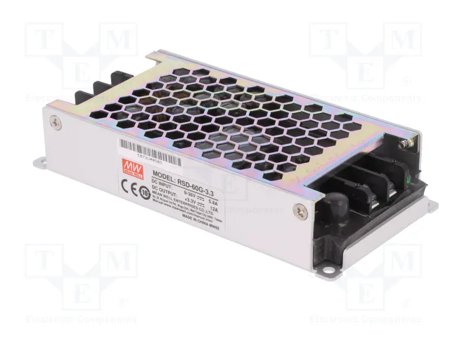 MEAN WELL RSD-60G-3.3 Convertidor DC/DC 39,6W 3,3VDC