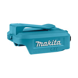 Makita DECADP05 Adaptador USB para Baterías de 14.4V y 18V de Ión de Litio, 2 Puertos