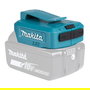 Makita DECADP05 Adaptador USB para Baterías de 14.4V y 18V de Ión de Litio, 2 Puertos