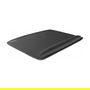 DeLOCK 12601 Alfombrilla de Ratón Ergonómica con Apoyamuñecas, 420 x 320 mm, Negro, Base Antideslizante
