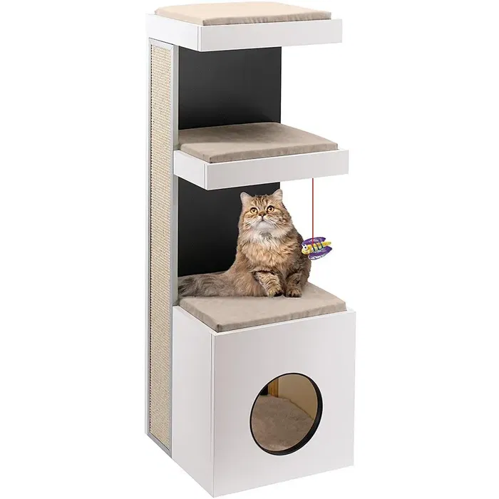 Ferplast Rascador para Gatos Cat Tree Tiger 40 x 40 x h 115 cm Ferplast Rascador para Gatos Cat Tree Tiger 40 x 40 x h 115 cm