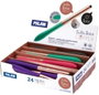 Milan Bolígrafo Stylus Copper con Puntero para Pantallas Táctiles, Surtido de 4 Colores (Expositor de 24 unidades)