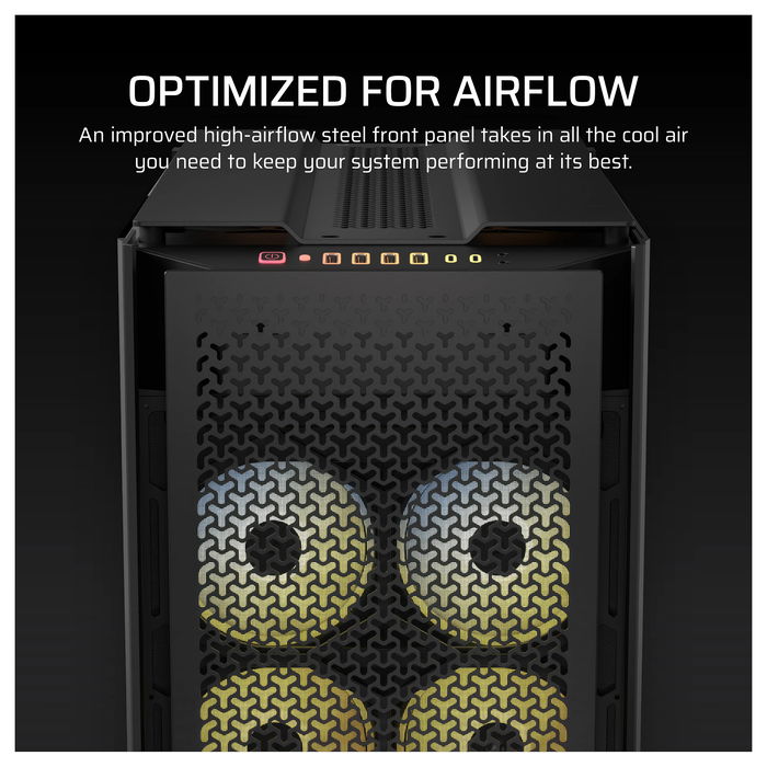 Corsair 9000D RGB Schwarz Super Full Tower ATX Gaming Gehäuse Caja PC Negra