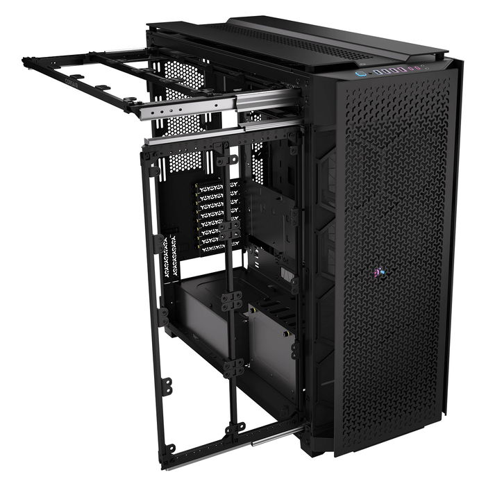 Corsair 9000D RGB Schwarz Super Full Tower ATX Gaming Gehäuse Caja PC Negra