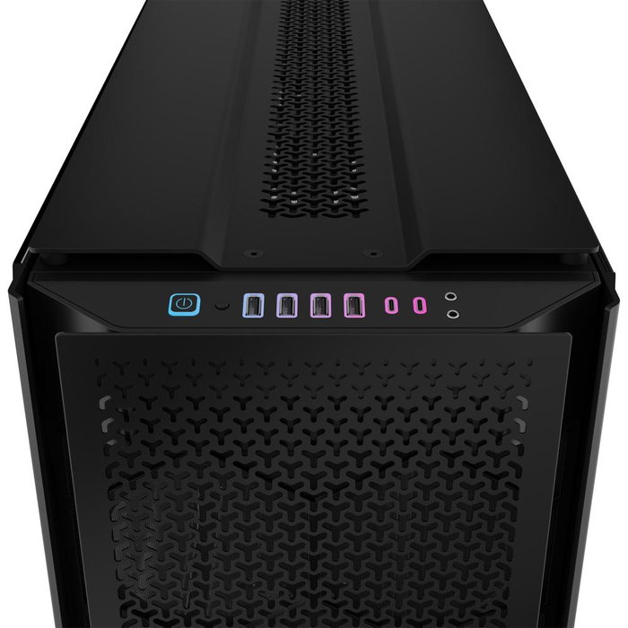 Corsair iCUE 9000D Torre PC Gaming Full Tower RGB AIRFLOW - Chasis Super Tower con Hub iCUE LINK, Soporte para 18 Ventiladores, Cristal Templado