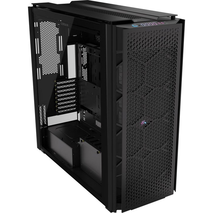 Corsair iCUE 9000D Torre PC Gaming Full Tower RGB AIRFLOW - Chasis Super Tower con Hub iCUE LINK, Soporte para 18 Ventiladores, Cristal Templado