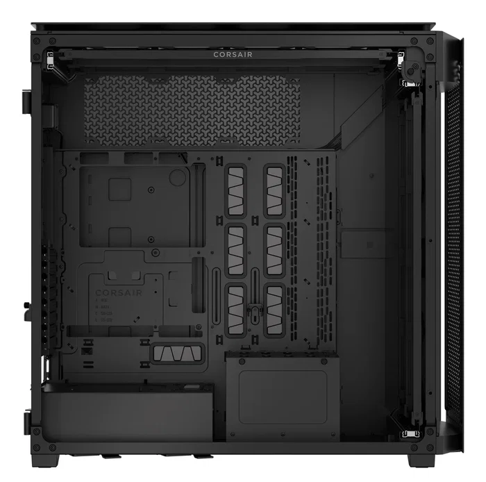 Corsair 9000D RGB Airflow Full Tower - Caja PC Torre Completa Negra con Vidrio Templado para ATX, Ref. CC-9011273-WW