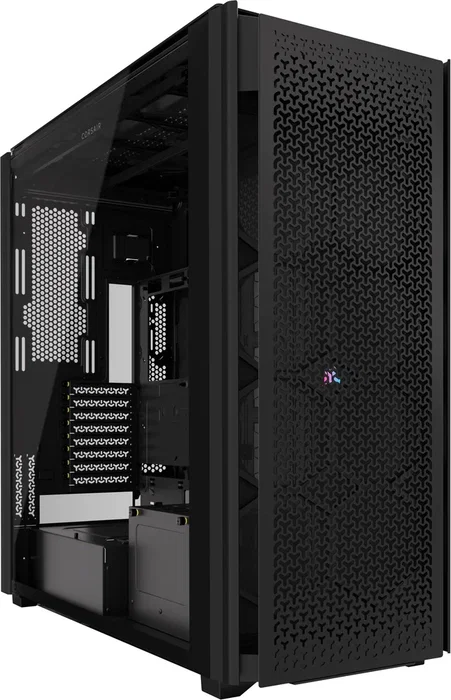 Corsair 9000D RGB Airflow Full Tower - Caja PC Torre Completa Negra con Vidrio Templado para ATX, Ref. CC-9011273-WW