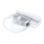 Satechi Aluminum USB-C Clamp Hub Pro para Apple iMac (6 en 1), Plata, ST-UCICHS