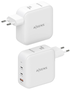 Aisens Cargador de Pared GaN 140W 2xUSB-C PD3.1 + 1xUSB-A QC3.0 Blanco