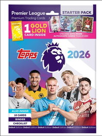 Premier League 2025/26 Cartas Coleccionables Starter Pack