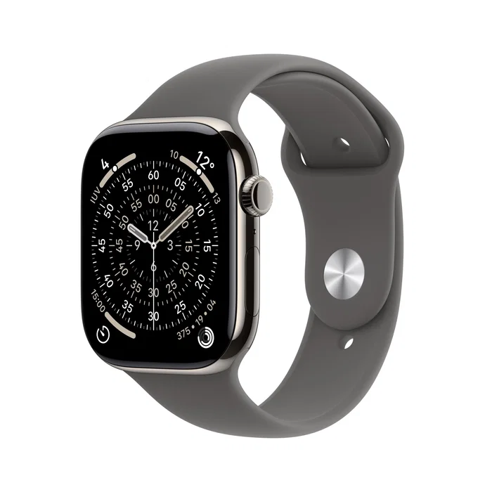 Apple Watch Series 11 GPS + Cellular 42mm Titanio Natural con Correa Deportiva Gris Piedra (M/L) Apple Watch Series 11 GPS + Cellular 42mm Titanio Natural con Correa Deportiva Gris Piedra (M/L)