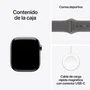 Apple Watch Series 11 42mm Titanio Natural GPS + Cellular Correa Deportiva Gris M/L