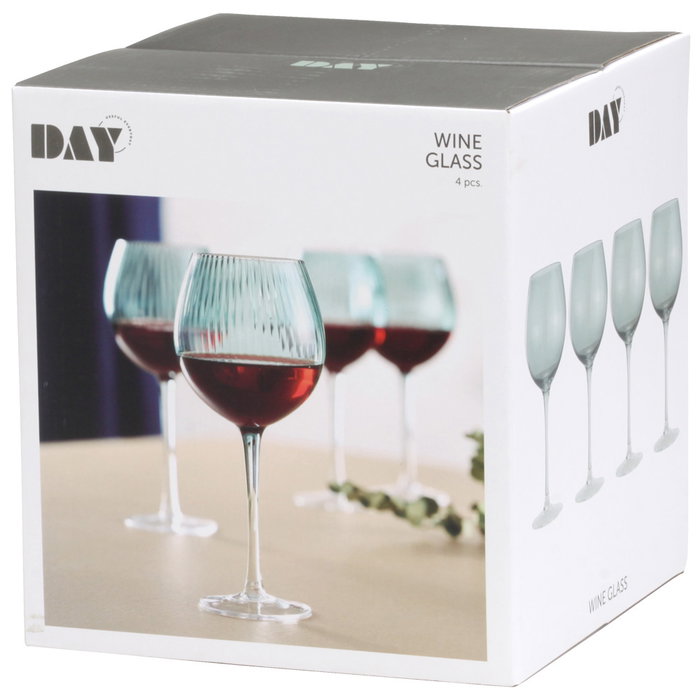 Day Juego De 4 Copas Vino 550 Ml Vidrio