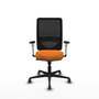 PIQUERAS Y CRESPO Silla de oficina Zulema Naranja y Negro
