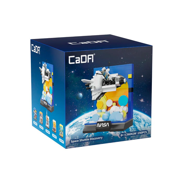 Deqube CADA Lanzadera Espacial NASA 250 Piezas Set Construcción Multilenguaje +6 Años Deqube CADA Lanzadera Espacial NASA 250 Piezas Set Construcción Multilenguaje +6 Años